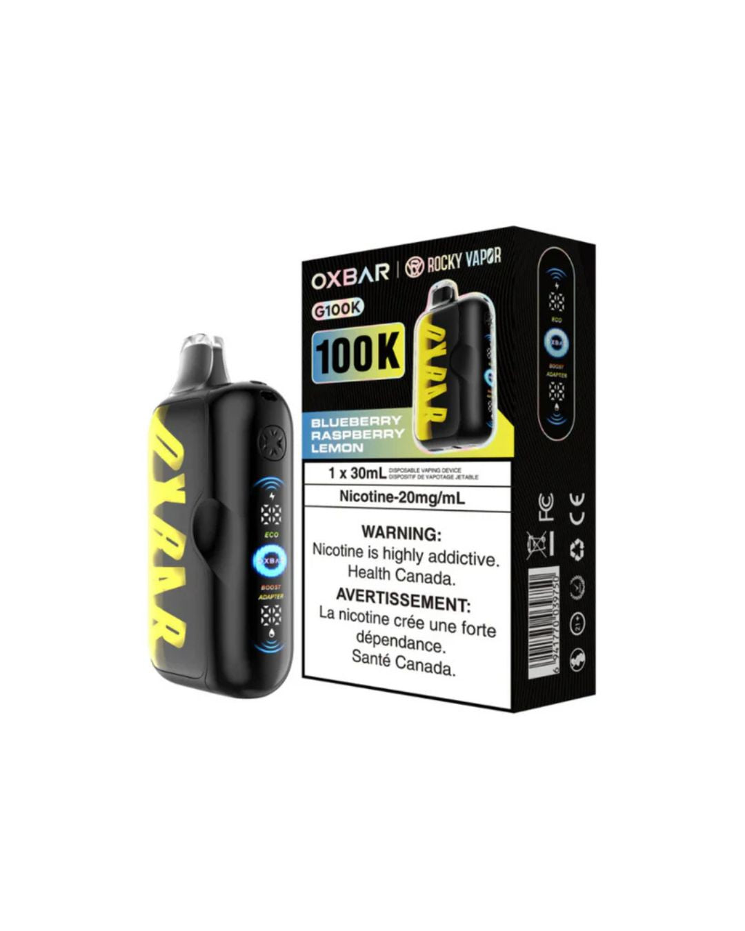 oxbar refillable vape OXBAR G100K Disposable – Airport Vape Ltd