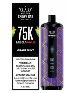 Al Fakher Crown Bar Mega Max 75K