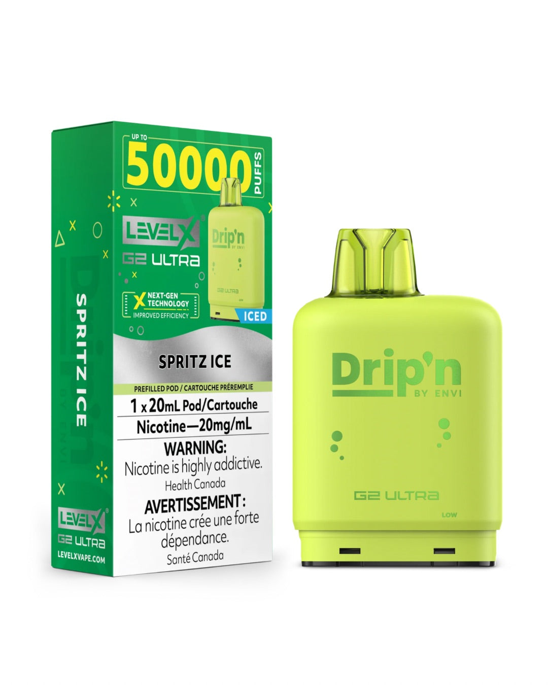 Level X Drip'n G2 Ultra 50K Pod