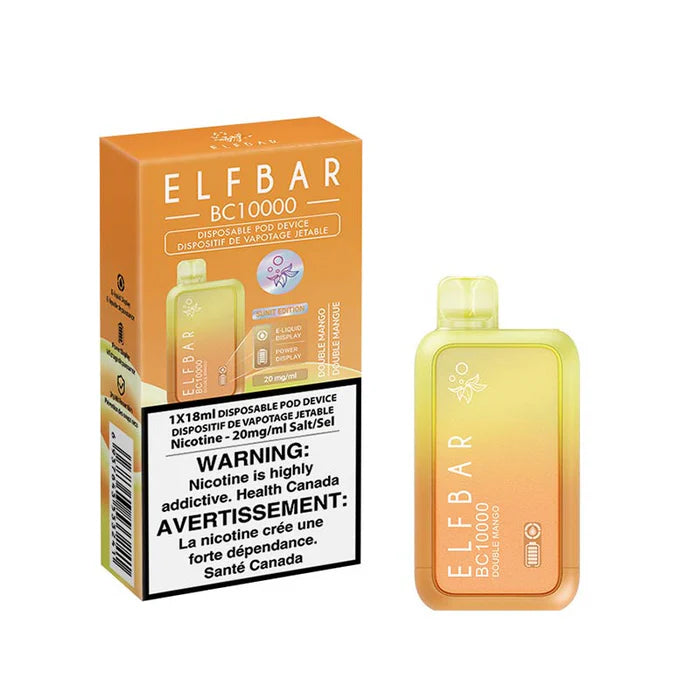 organic nicotine vape disposable ELFBAR BC10000 – Airport Vape Ltd