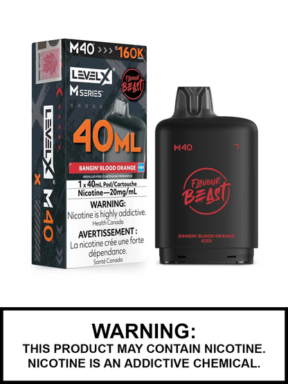 Level X Flavour Beast M40 Series 40ml Pod