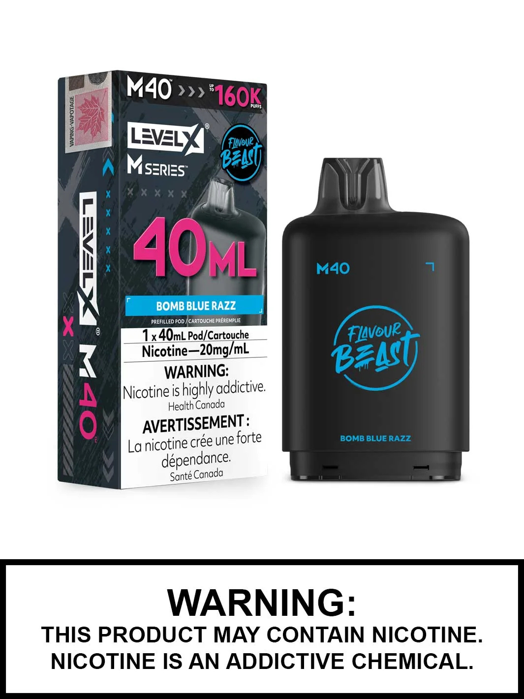 Level X Flavour Beast M40 Series 40ml Pod