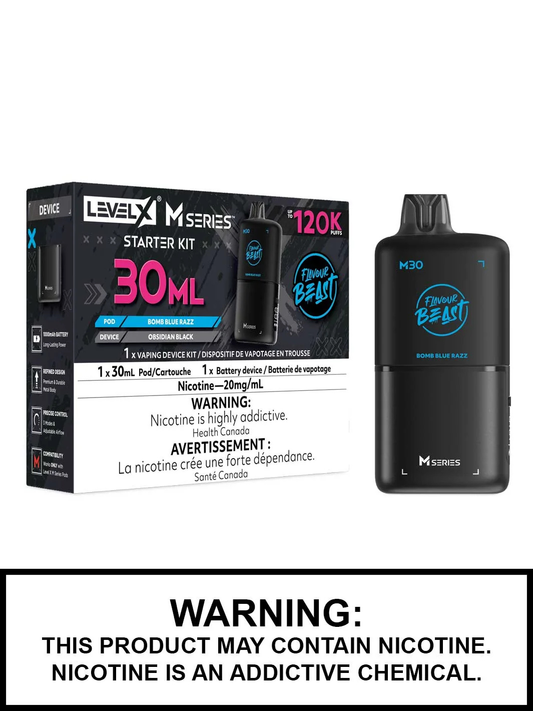 Level X Flavour Beast M30 Starter Kit Series ( Battery + 30ml Pod )