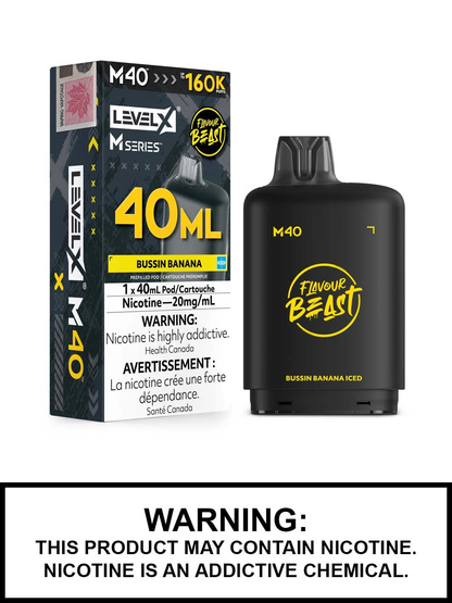 Level X Flavour Beast M40 Series 40ml Pod