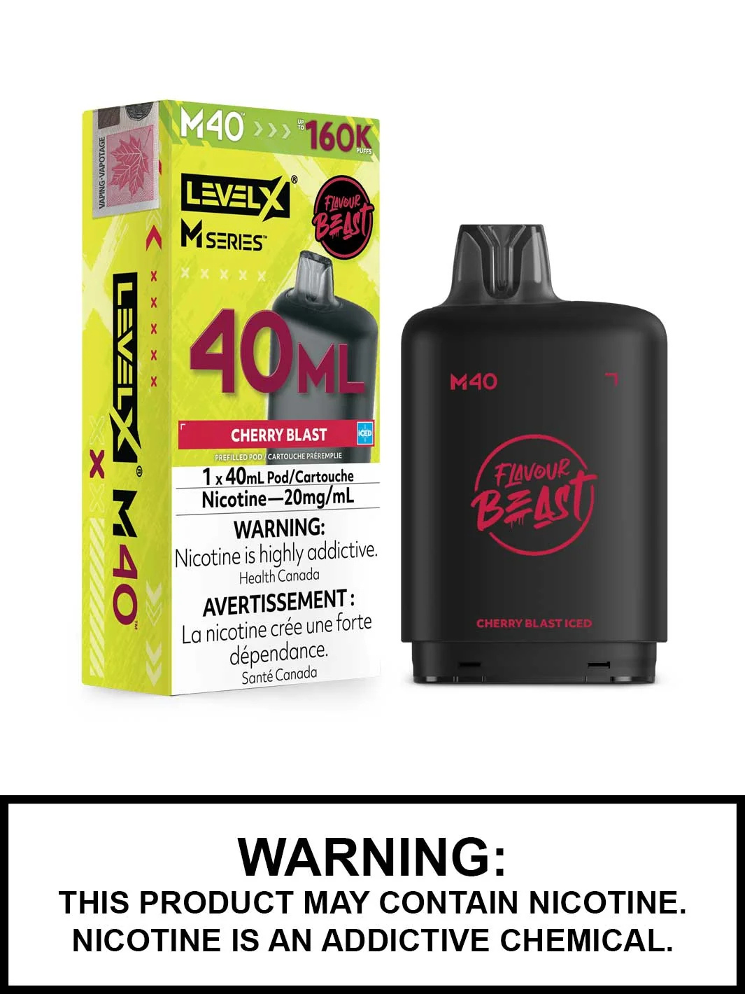Level X Flavour Beast M40 Series 40ml Pod