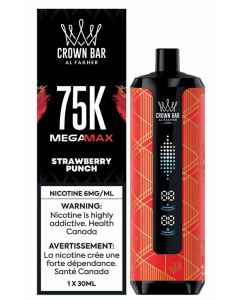 Al Fakher Crown Bar Mega Max 75K