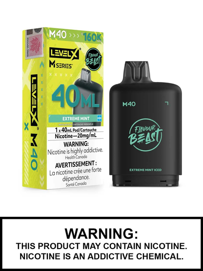 Level X Flavour Beast M40 Series 40ml Pod