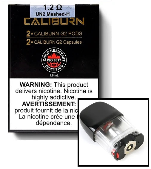 Uwell Caliburn G2 Replacement Pods (2 Pack) [CRC]