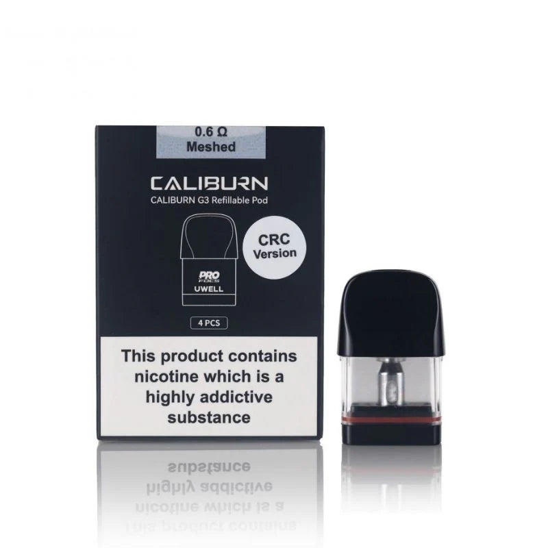 Uwell Caliburn G3 Replacement Pods (4 Pack) [CRC]