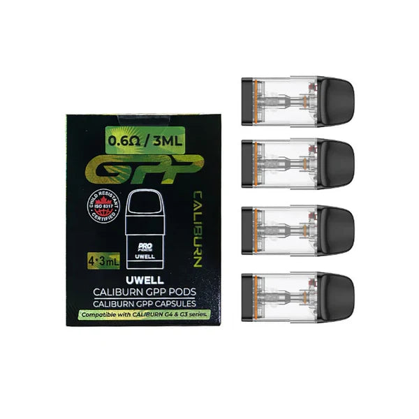 Uwell Caliburn GPP Replacement Pods (4 Pack) [CRC]