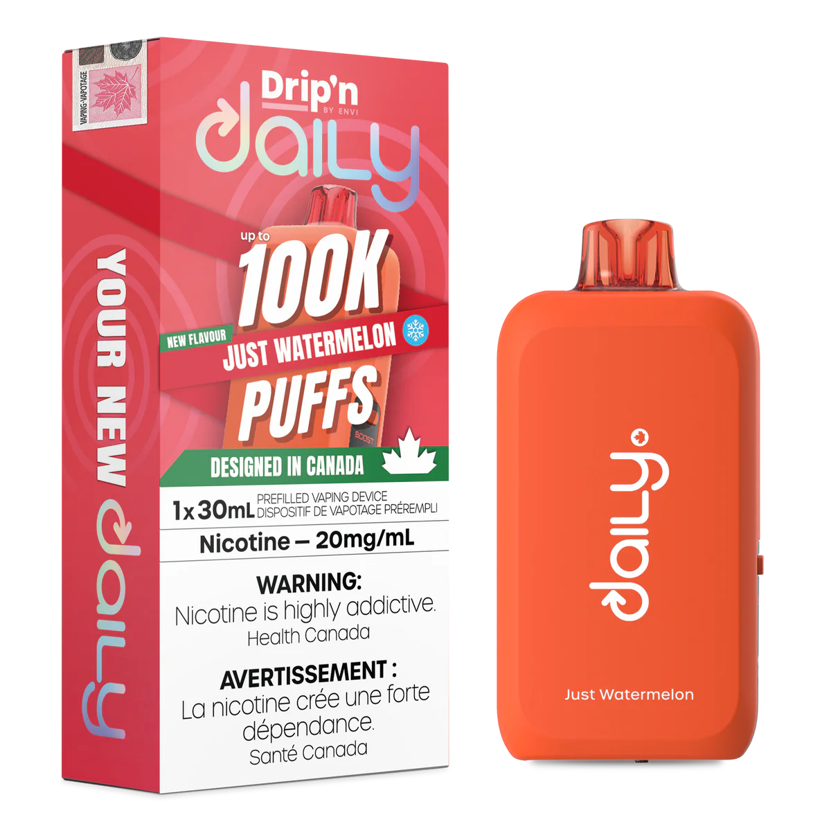 Drip'n Daily 100k Disposable Vape ( 30mL )