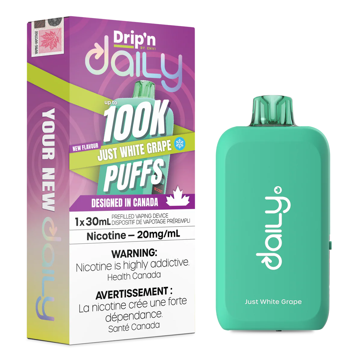 Drip'n Daily 100k Disposable Vape ( 30mL )