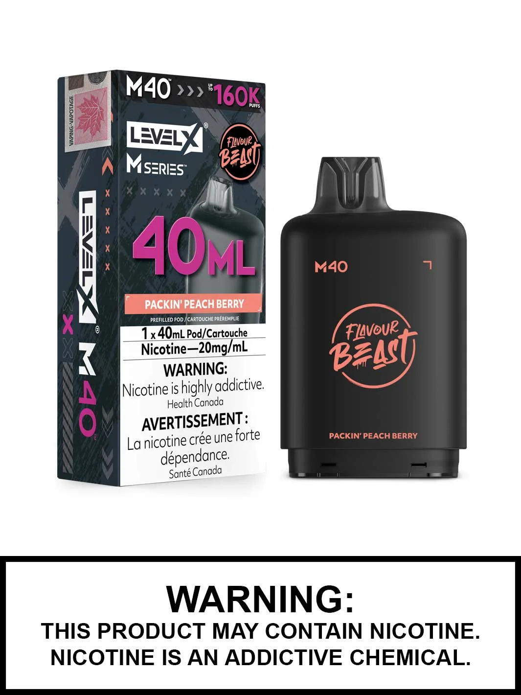 Level X Flavour Beast M40 Series 40ml Pod