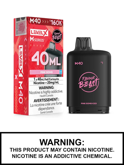 Level X Flavour Beast M40 Series 40ml Pod