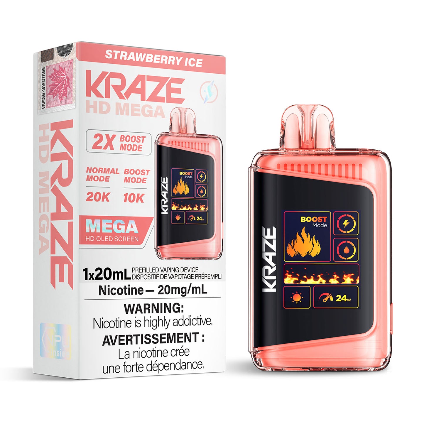 KRAZE HD MEGA 20K