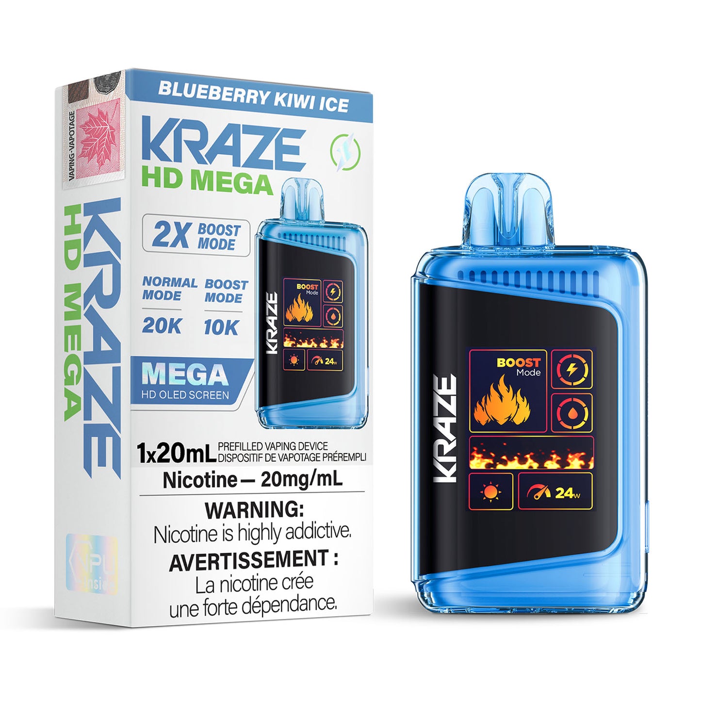 KRAZE HD MEGA 20K