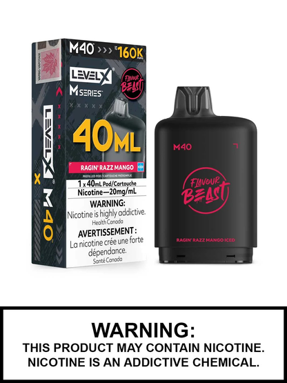 Level X Flavour Beast M40 Series 40ml Pod