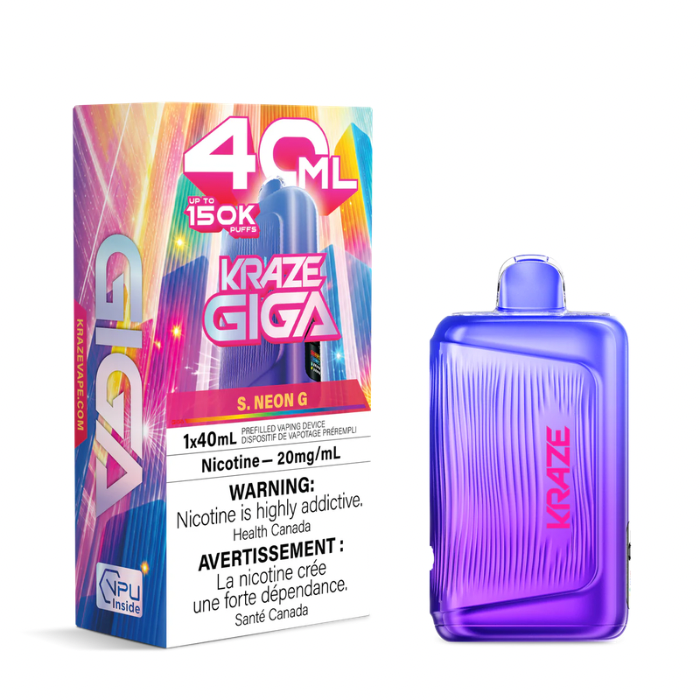 Kraze Giga 150k Disposable