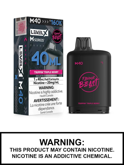 Level X Flavour Beast M40 Series 40ml Pod
