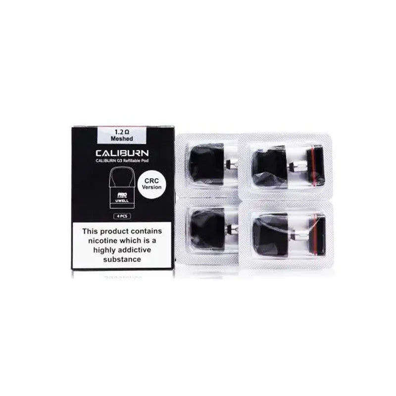 Uwell Caliburn G3 Replacement Pods (4 Pack) [CRC]