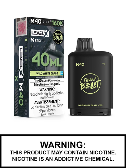 Level X Flavour Beast M40 Series 40ml Pod