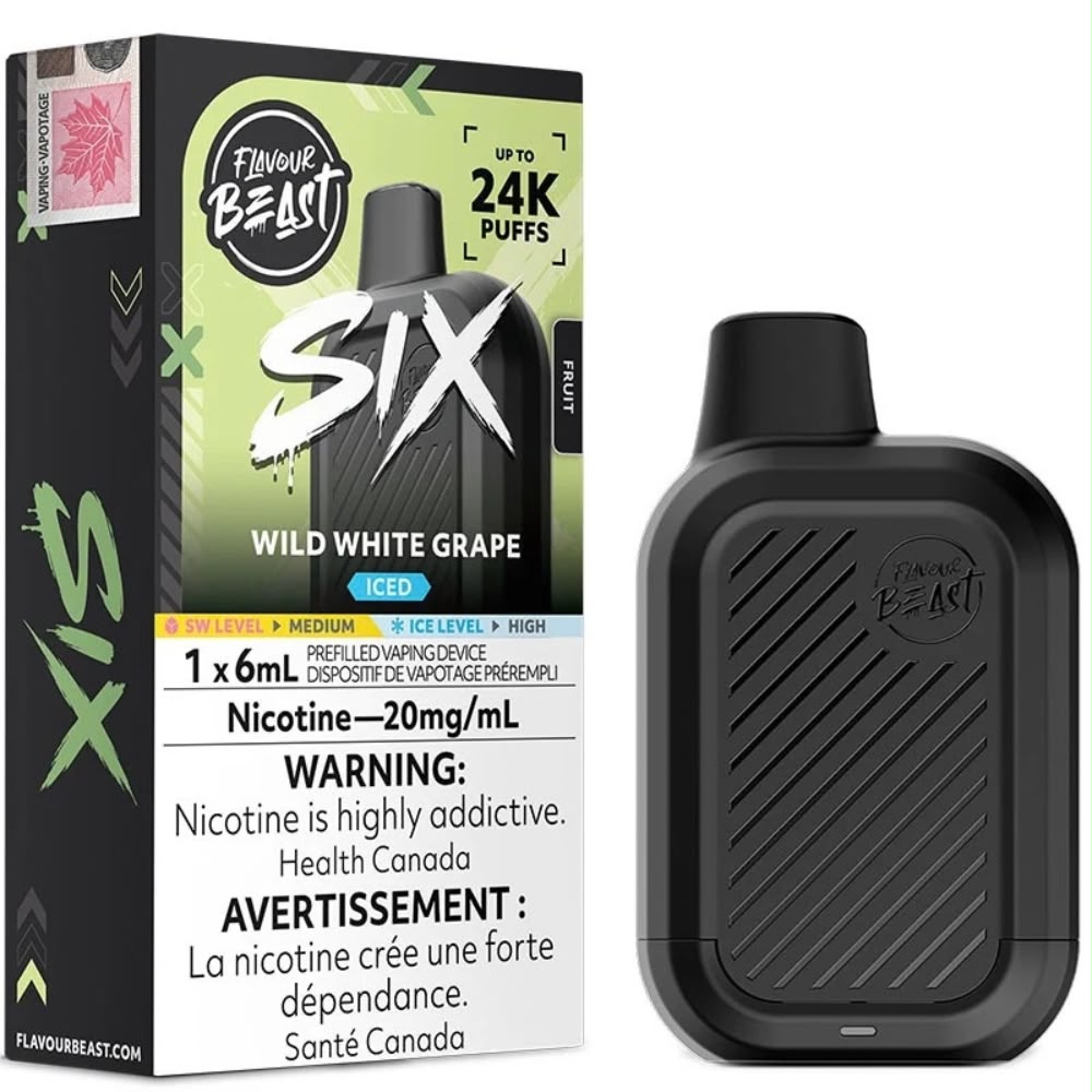 Flavour Beast SIX Disposable Vape 24k