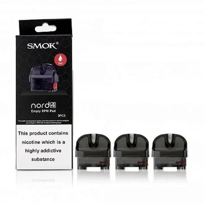 SMOK Nord 4 Empty Replacement Pods (3 Pack) [CRC]